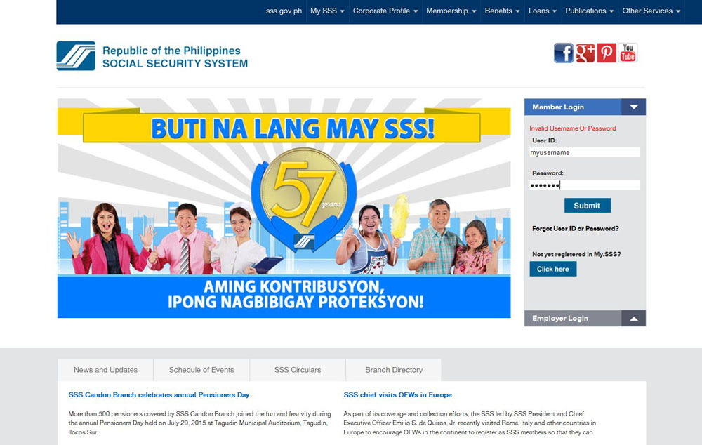 How to Register Online to the My.SSS Web Portal - SSS Guides