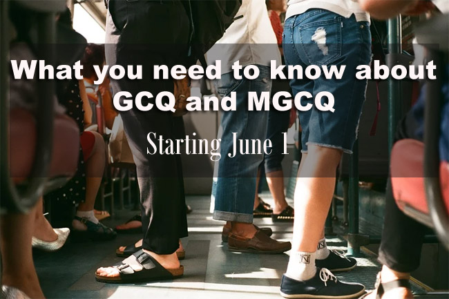 What you need to know about GCQ and MGCQ - SSS Guides